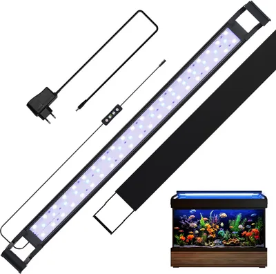 Immagine prodotto di Aopunly 75-90cm LED acquario luce lampada pesci d'acqua dolce spettro completo