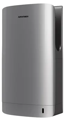 Jet-Handtrockner, doppelseitig, HEPA-Filter, 7-10 s, 220-240 V, ABS, silber