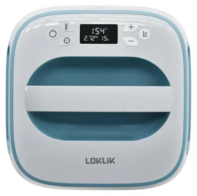 Obrázek produktu pro LOKLiK SG-RYJ-0141-EU-L-B2B, Modrá, Bílá, 255 x 255 mm, 210 °C, Modrá, Bílá, 1200 W, 3,62 kg