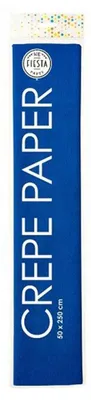 Image de Globos Krepppapier marineblau, 50x250cm