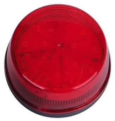 Produktbild von LED Signalleuchte, blinkend, ø70mm, 12V DC - Farbe: rot