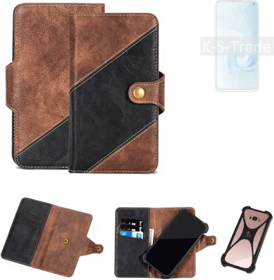 Produktbild von K-S-Trade Handyhülle Schutzhülle Bookstyle Case kompatibel mit Meizu 17 Pro Klapphülle Cover Hülle Schutztasche 1x