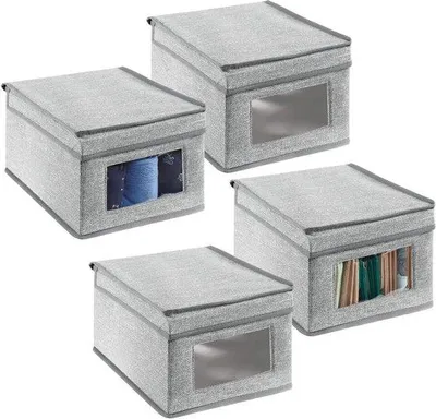 Produktbild von Unterbett-Opbewahrungsboxen - Kleidungsopbewahrungsbox \ Faltbare Opbewahrungsboxen Schrankorganisator \ Kleidungsopbewahrungsbeutel