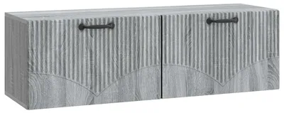 Produktbild von Wandmontierter TV-Schrank Graues Sonoma 98 x 31 x 30 cm