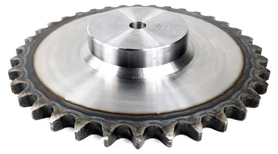 Immagine prodotto di Pignone 20B a 36 denti con mozzo, temprato, P: 31,75, 1 1/4″ Ozdowski a fila singola