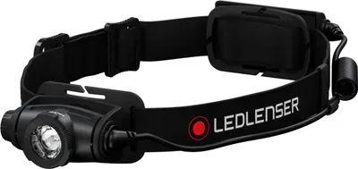 Produktbild von Ledlenser H5R Core Stirnlampe schwarz, 500 Lumen max., Leuchtweite 200m, USB Magnetladekabel, wasserdicht IP67