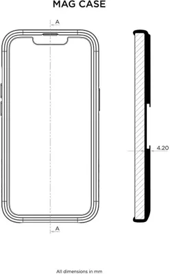 Immagine prodotto di Custodia QUAD LOCK MAG - iPhone 14 Plus