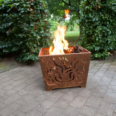 Produktbild von Esschert Design Feuerkorb Rost quadratisch M; FF162