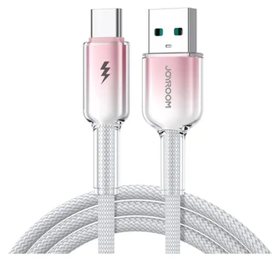 Image de JOYROOM Joyroom S-A42 3A USB-A USB-C Cable 1.2m biały