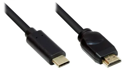 Produktbild von Good Connections USB-C an HDMI 2.0 60Hz CU 5m schwarz