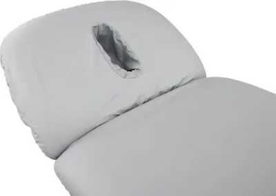 Obrázek produktu pro Polyuretanový potah Habys odolný proti oleji pro masážní stůl Agila 2, masážní stůl, napínací potah, ochranný potah, čistitelný otěrem, voděodolný, ohnivzdorný, šedý