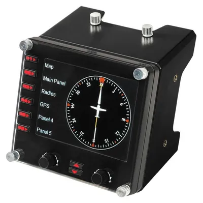 Produktbild von Logitech G 945-000008, Flugsimulation, PC, Analog / Digital, Kabelgebunden, USB, Schwarz