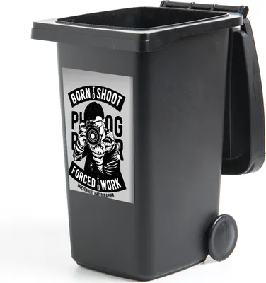 Produktbild von MuchoWow® - Mültonnen-sticker - Sticker - Aufkleber für die Mülltonne