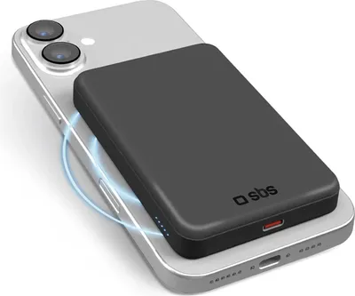 Obrázok produktu pre SBS TEBB5000QI2, 5000 mAh, Bezdrôtové nabíjanie, Čierna
