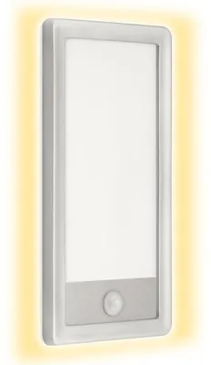 Produktbild von LED Außenleuchte Bewegungsmelder IP44 16 W silber Kunststoff Telefunken