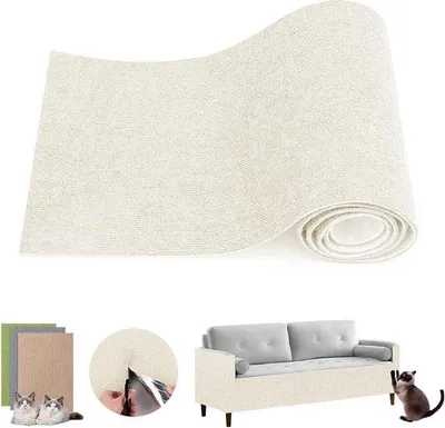 Immagine prodotto di Tappetino da arrampicata per gatti - Tappetino autoadesivo per gatti 40 x 200 cm per rivestimento e protezione