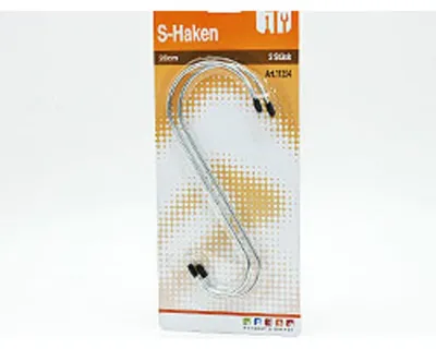 Obrázok produktu pre S-háčik, 2 kusy 20 x 8 x 0,5 cm