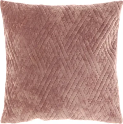 Imagen del producto de Cojín estampado, color rosa antiguo