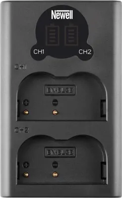 Produktbild von Newell DL-USB-C Zweikanal-Ladegerät für EN-EL3e Akkus