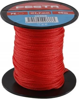 Immagine prodotto di Spago per muratori FESTA 1,7 mm 50 m rosso