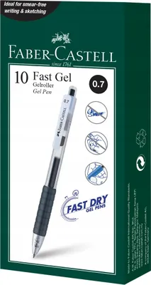 Produktbild von FABER-CASTELL Schnelltrocknender Gelstift