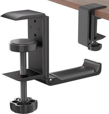 Produktbild von Schwarze Aluminium-Kopfhörerhalterung