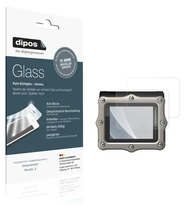 Image de 2x Protection ecrán pour Shearwater Perdix 3 mat Verre souple Film Protecteur 9H dipos