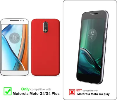 Immagine prodotto di Cadorabo custodia per cellulare per Motorola MOTO G4 / G4 PLUS custodia protettiva in rosa Cover Etui Book Case Booklet