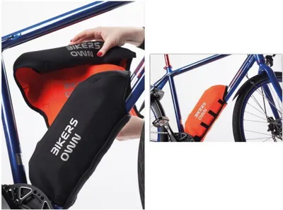 Immagine prodotto di BikersOwn Case4rain Powerpack 300/400/500 Protezione batteria per telaio Protezione catena, s...