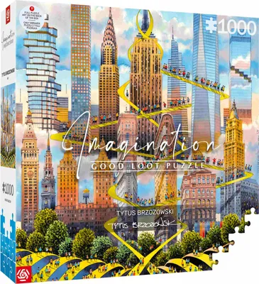 Produktbild von Good Loot Imagination Puzzle: Tytus Brzozowski New York / New York (1000 Elemente)