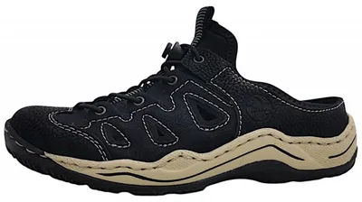 Immagine prodotto di Scarpe da donna Rieker, modello sandalo, colore nero, ideali per il tempo libero