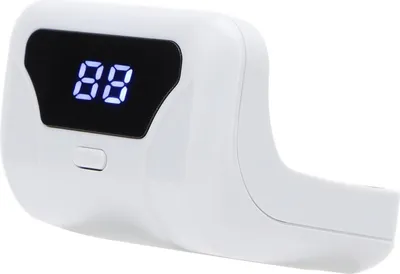Image de Batterie pour manette, 1500 mAh, rechargeable, écran numérique LED de rechange, chargeur de console de type C