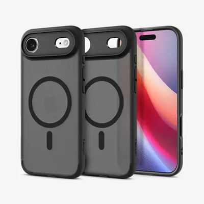 Produktbild von Spigen Ultra Hybrid (MagFit), Cover, Apple, iPhone 17 Air, 16,5 cm (6.5"), Schwarz