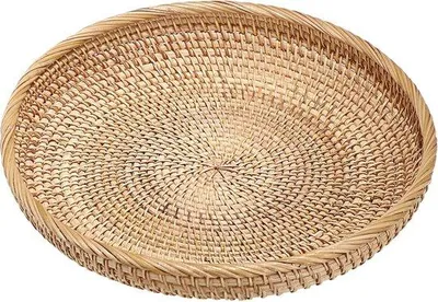 Produktbild von Famanu Aufbewahrungskorb Rattan für Obst und Dekorationszwecke - 30 cm