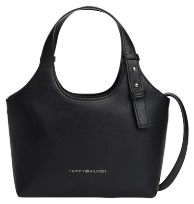 Produktbild von Tommy Hilfiger TH LOGO MINI TOTE Damen Handtasche Schwarz : Größe - UNICA Größe: UNICA