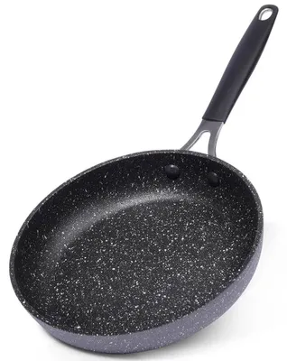 Image de Poêle antiadhésive revêtue de granit - STONER - 20 cm - Revêtement antiadhésif - Compatible avec les plaques de cuisson à gaz et à induction - Noir