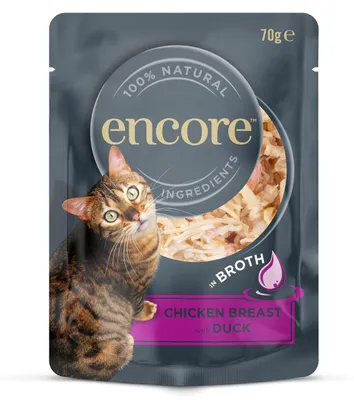 Productafbeelding van Nog meer 100% natuurlijk premium natvoer voor katten, met kipfilet en eend