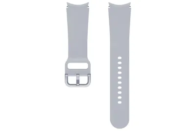 Produktbild von Samsung Sport Band Smartwatch-Armband für Galaxy Watch4 20 mm M/L, Silber