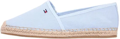 Produktbild von Tommy Hilfiger Damen Espadrilles Flag Canvas mit Logo, Blau (Breezy Blue), 35