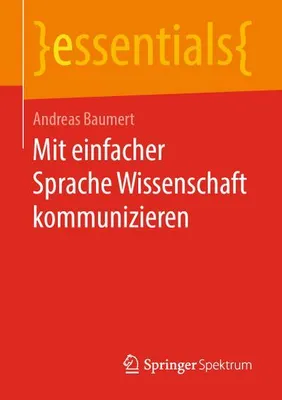 Produktbild von Mit einfacher Sprache Wissenschaft kommunizieren