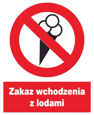 Produktbild von ZZO-17 Schild Zutritt mit Eis verboten