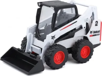 Obrázok produktu pre Bburago 10 cm Bobcat S590 Šmykom riadený nakladač s lyžicou