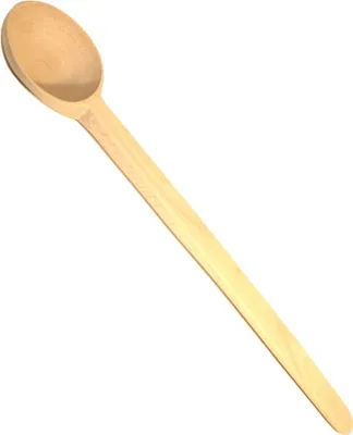 Produktbild von Schöpfkelle, Holzlöffel 55 cm | Holzkelle für Kessel | Küchenmixer aus Holz | langer Küchenlöffel aus Holz