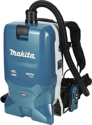 Produktbild von Makita Akku-Rucksackstaubsauger 40V max., 200 mbar, 6 l