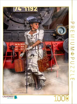 Produktbild von CALVENDO Puzzle Dampf und Spitze | 1000 Teile Lege-Größe 64x48cm Foto-Puzzle für glückliche Stunden