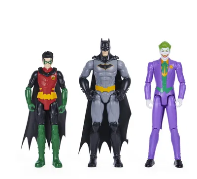 Zdjęcie produktu dla DC Comics BAT FGR 12in 3 Pack GML, 3 lat(a), Wielobarwny