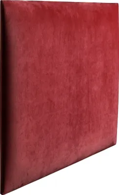 Obrázek produktu pro RAVIO Nástěnný panel Nástěnný polštář jako čelo postele 3D obložení stěn s pěnovou výplní Nástěnné polstrování Nástěnná dekorace (30 x 30 cm, barva: korálová – Magic Velvet 2232)