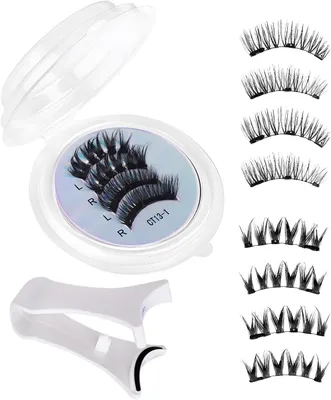 Obrázek produktu pro Magnetické řasy, sada 2 párů, opakovaně použitelné, bez lepidla, určené pro oči