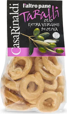 Produktbild von Casa Rinaldi Taralli Salziges Knabbergebäck mit Natives Olivenöl 200g
