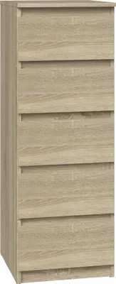 Produktbild von Schmaler Schubladenschrank IVAR – Eiche Sonoma
